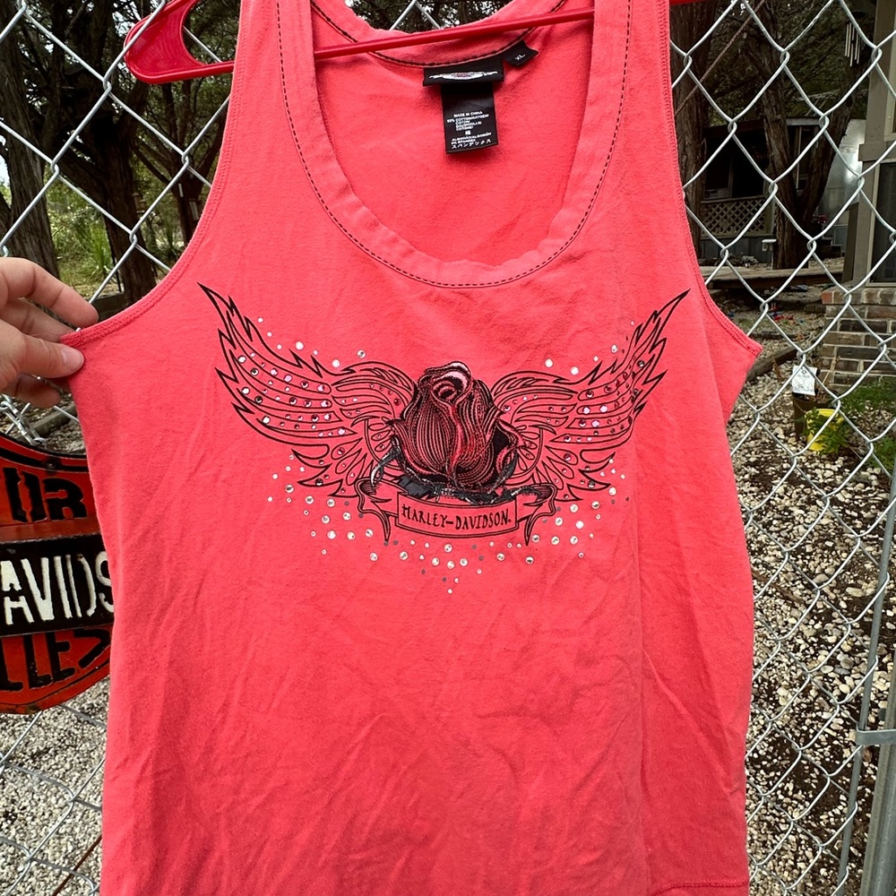Harley-Davidson Pink Tank Top